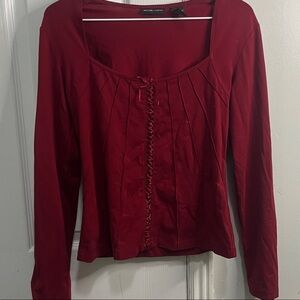 Deep Red Women's Blazer